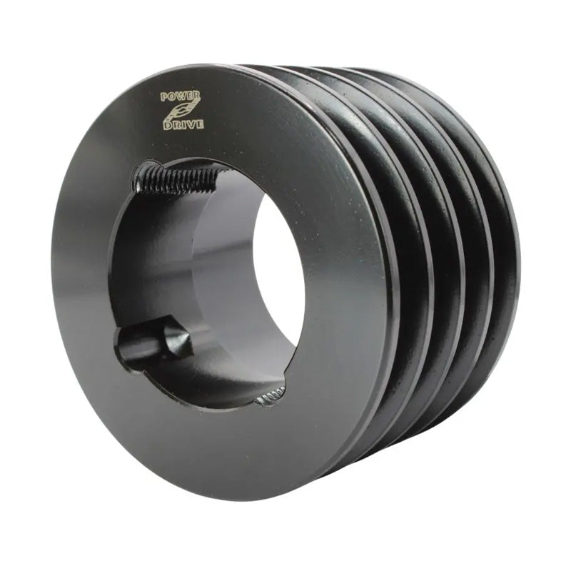 112X4SPA 112mm Pitch Diameter SPA Section Tapered Locking Bush Type Pulley with 4 Grooves (Bush not Incl.)