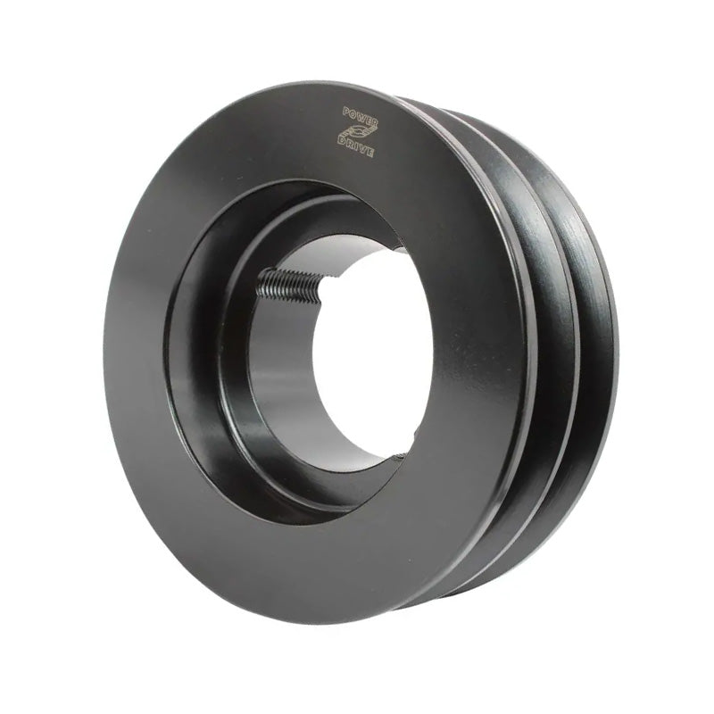 190X2SPB 190mm Pitch Diameter SPB Section Tapered Locking Bush Type Pulley with 2 Grooves (Bush not Incl.)