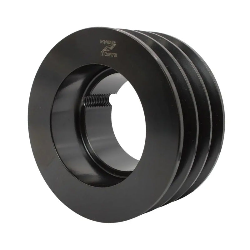 190X3SPB 190mm Pitch Diameter SPB Section Tapered Locking Bush Type Pulley with 3 Grooves (Bush not Incl.)