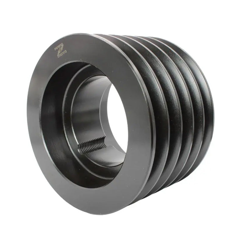 PowerDrive 200X5SPB 200mm Pitch Diameter SPB Section Tapered Locking Bush Type Pulley with 5 Grooves (Bush not Incl.) - Allow 2-3 Days