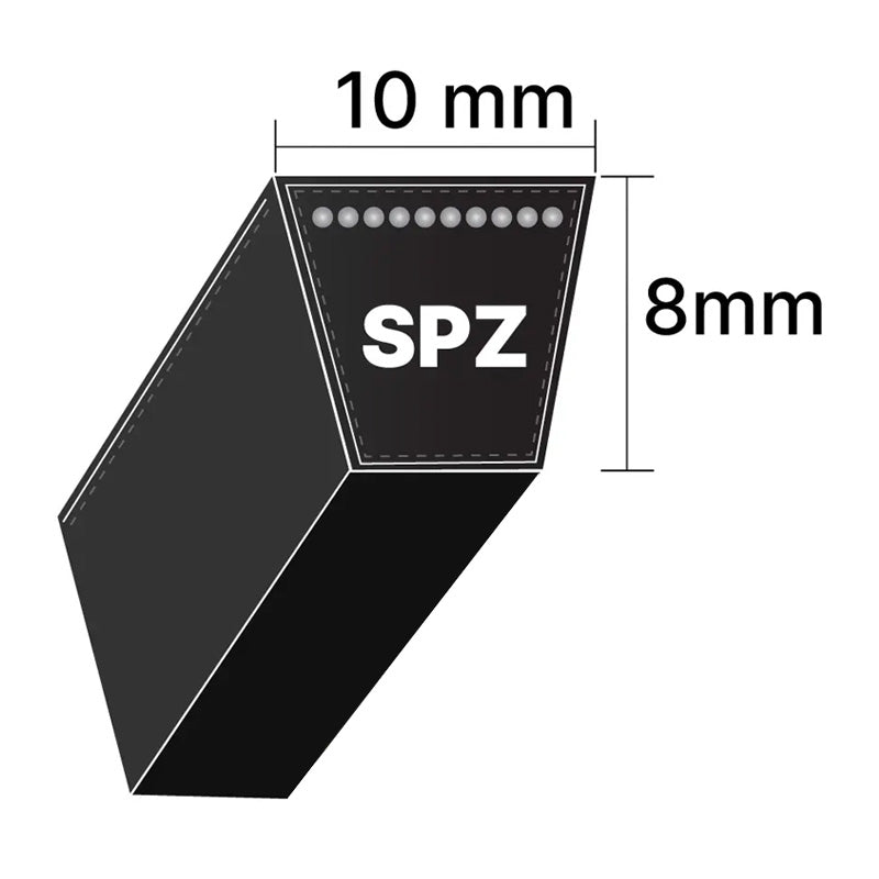 SPZ1287 Pix Classical SPZ-Section Muscle V-Belt - Allow 2-3 Days