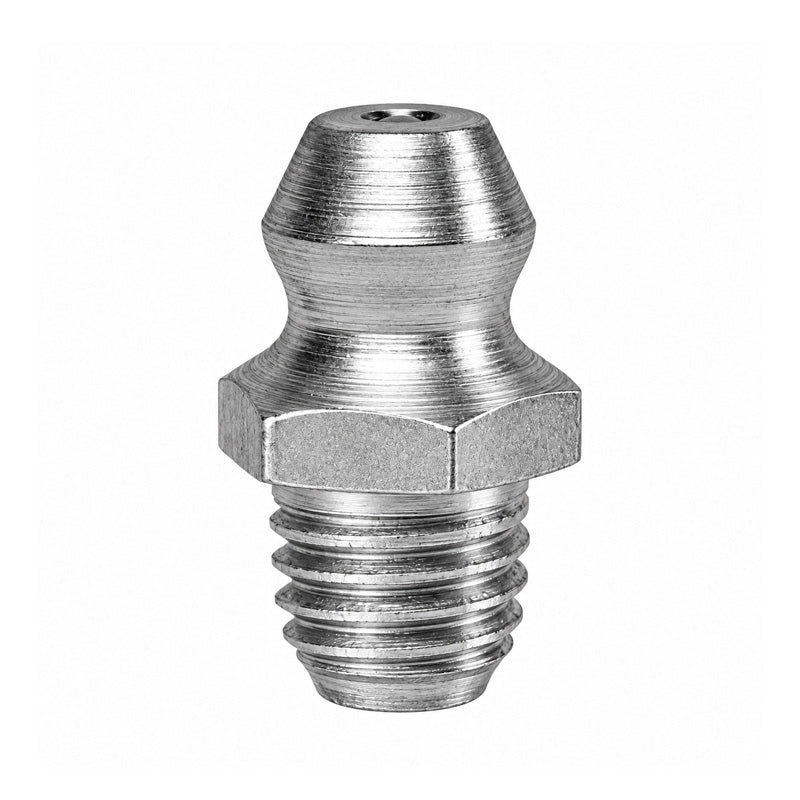 1/4x28 SAE-LT Hardened Mild Steel Zinc Plated Straight Hydraulic Grease Nipples - Pack of 500