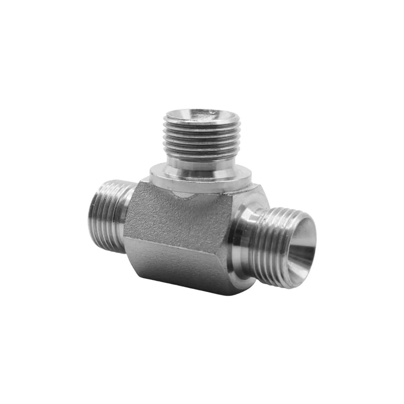 FLEXEQUIP 1/2 inch BSP Male Tee Piece Hydraulic Adaptor - Allow 2-3 Days
