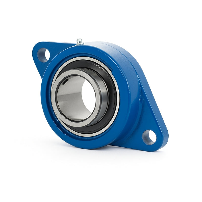 Major Brand UCFL212T-38E Imperial Steel Two Bolt Oval Housing for Bearing Inserts with 2-3/8 inch Outer Diameter - Allow 3-4 Weeks