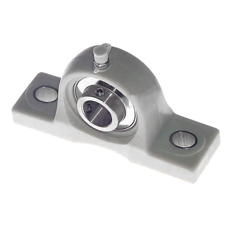 SUCPPL205 Metric Thermo Plastic Two Bolt Pillow / Plummer Block Housing with 25mm Bore Stainless Insert 