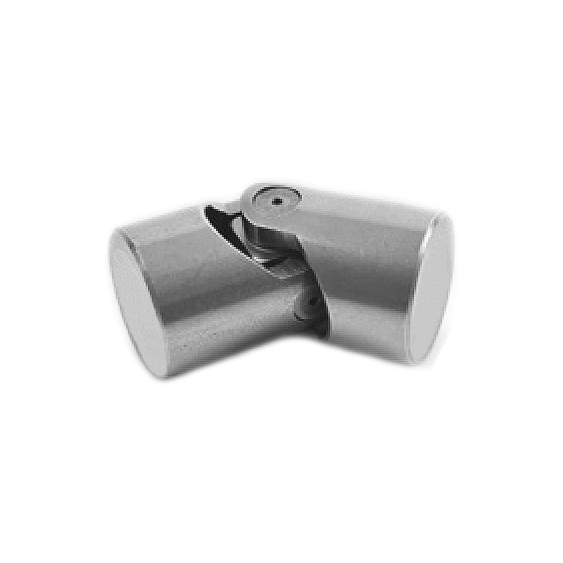 Branded UJSPL25XSOL Steel Unbored Long Universal Single Joint with Plain Bearing and Solid Ends 25x86mm