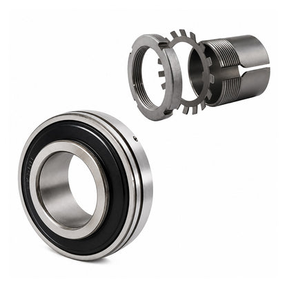 UK211/HA2311 Taper Bore Bearing Insert and Sleeve Fits 1-15/16 inch Shaft