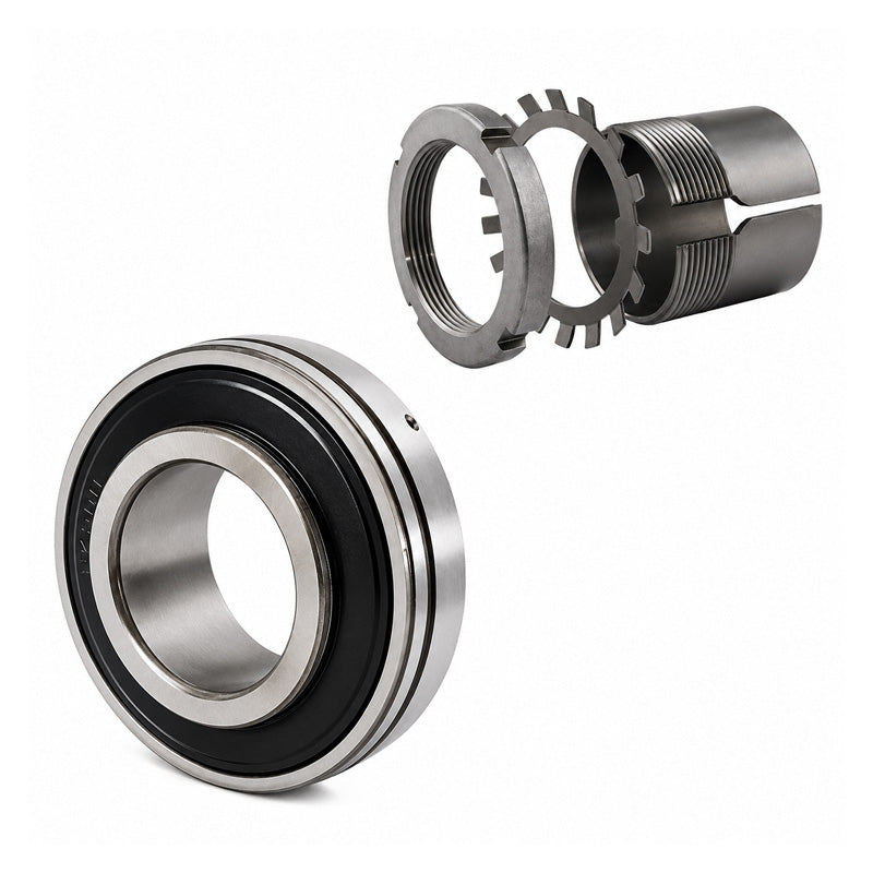 UK209/HA2309 Taper Bore Bearing Insert and Sleeve Fits 1-7/16 inch Shaft