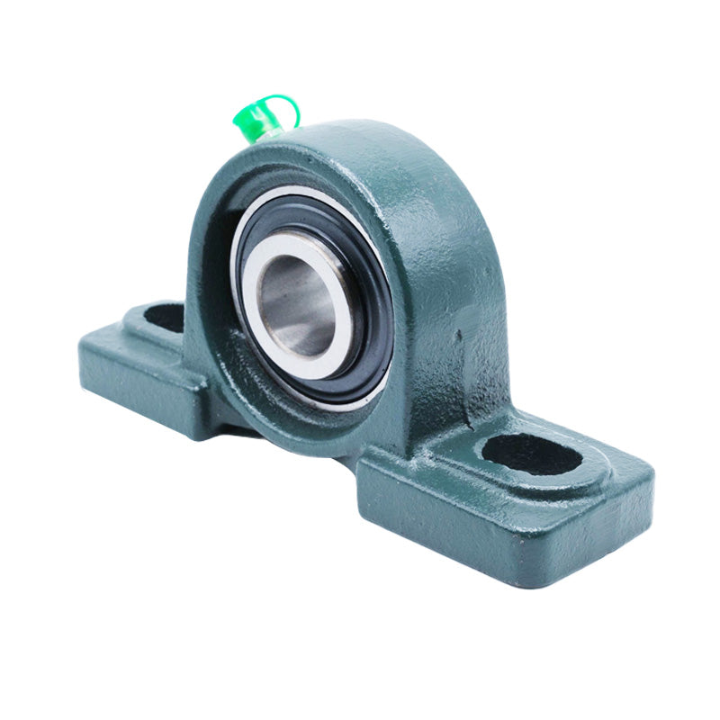 UKP212 Metric Cast Iron Two Bolt Pillow / Plummer Block Housing with 60mm Tapered Bore Insert (Requires Adaptor Sleeve - Sold Seperately)