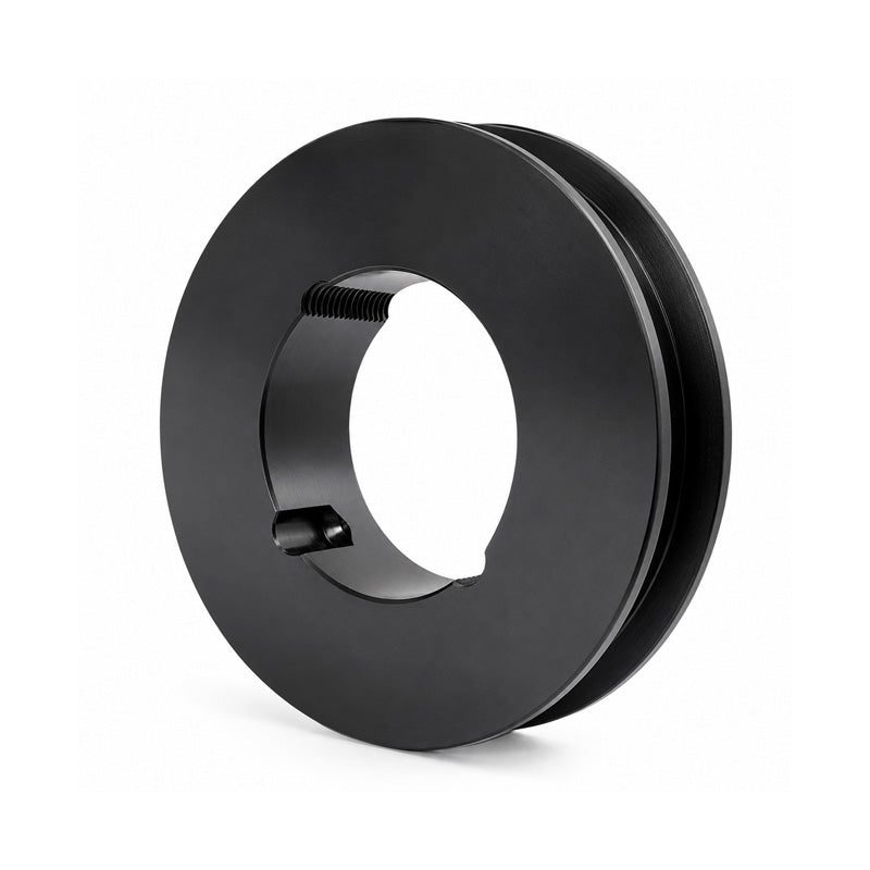 118X1SPZ 118mm Pitch Diameter SPZ Section Tapered Locking Bush Type Pulley with 1 Groove (Bush not Incl.)