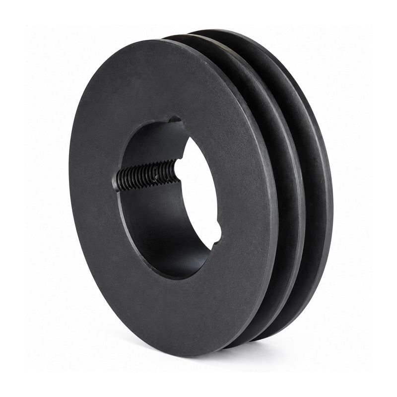 PowerDrive 400X2SPZ 400mm Pitch Diameter SPZ Section Tapered Locking Bush Type Pulley with 2 Grooves (Bush not Incl.) - Allow 2-3 Days