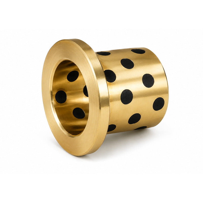WMOF80100100 Flanged Oilless Bronze Bush 80x100x100mm - Allow 2-3 Days