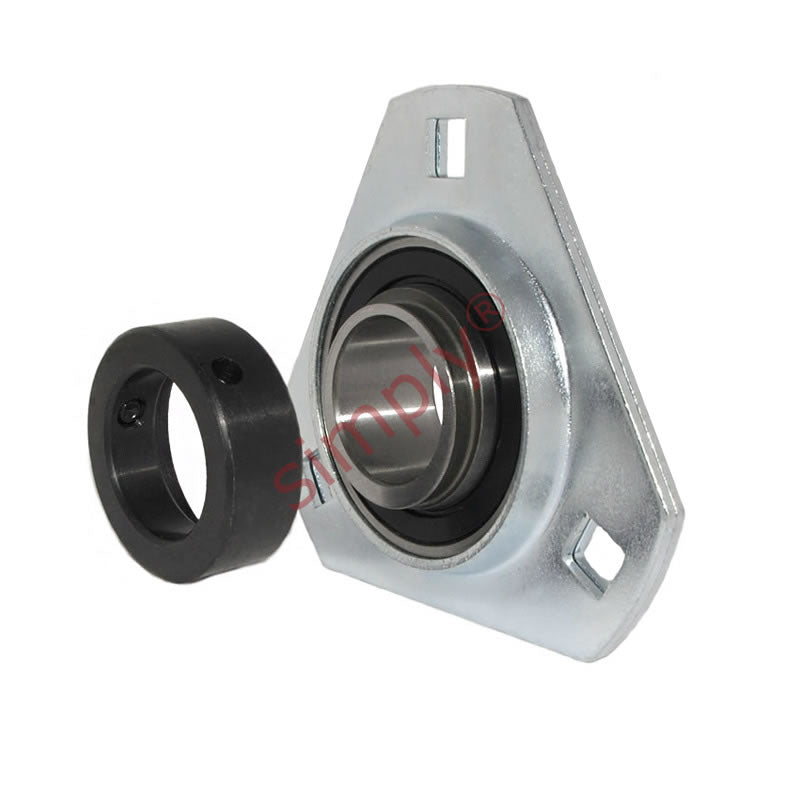 SKF PFD17FM Pressed Steel Triangular Housing with Eccentric Locking Collar 20mm Insert 