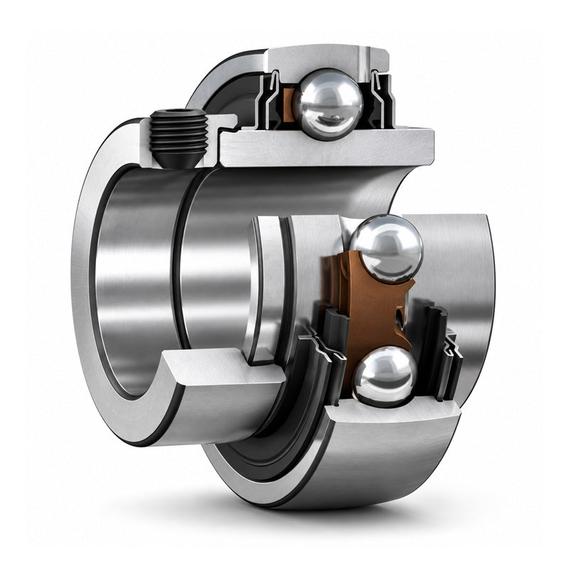 SKF YEL211-200-2F Eccentric Locking Collar Type Bearing Insert 2 inch Bore 200mm Outside Diameter
