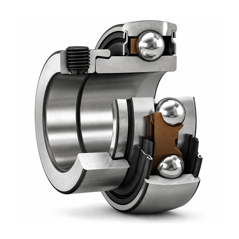 SKF YET206 Eccentric Locking Collar Bearing Insert with 30mm Bore 62mm Outside Diameter